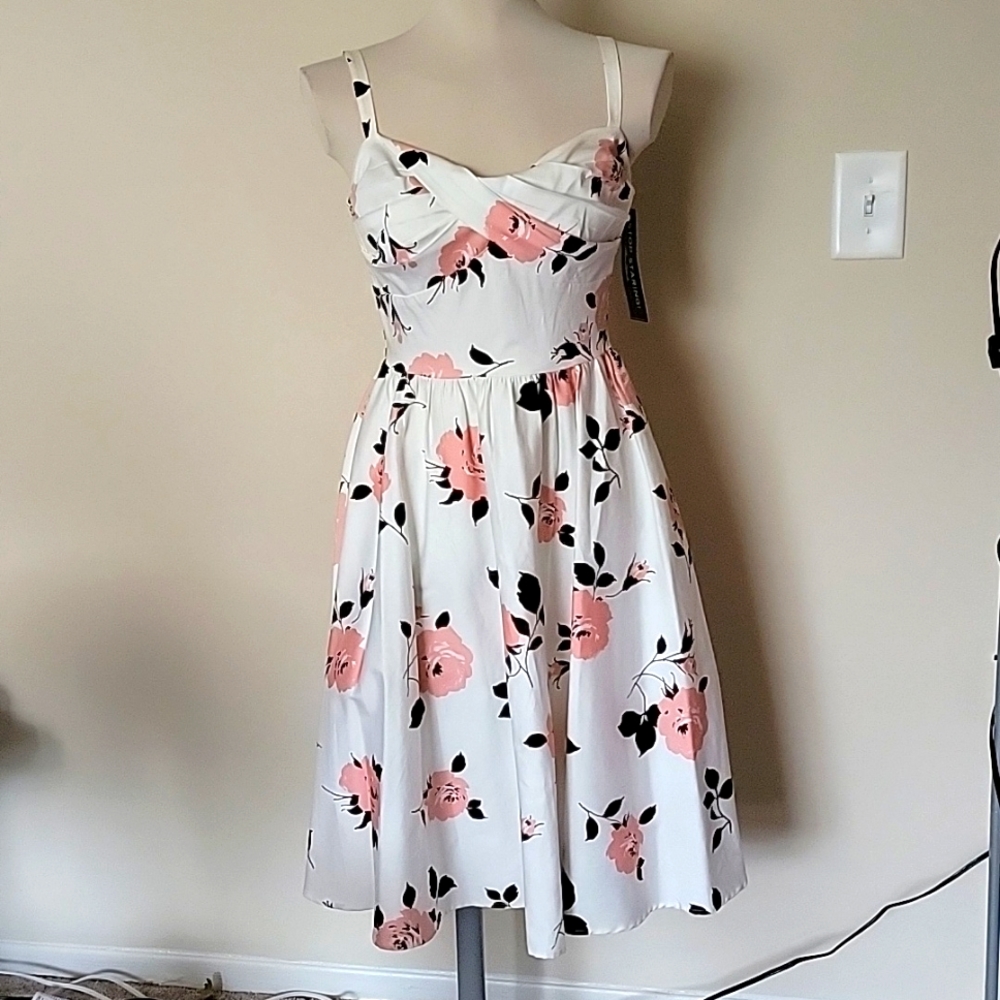 Vintage style 1950s Pinup Swing dress